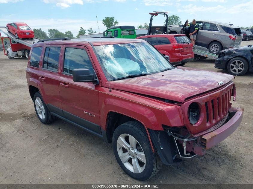 2012 JEEP PATRIOT LATITUDE