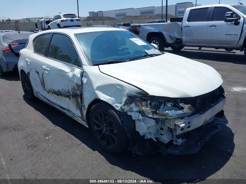 2013 LEXUS CT 200H