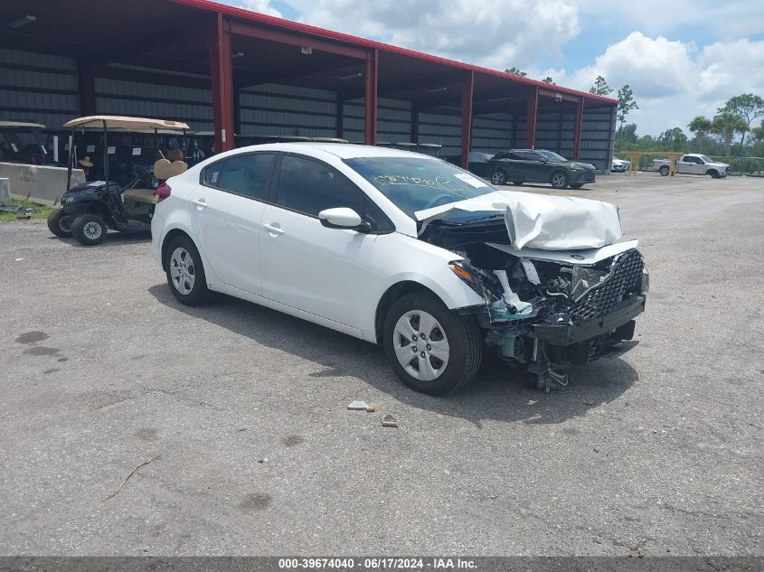 2017 KIA FORTE LX