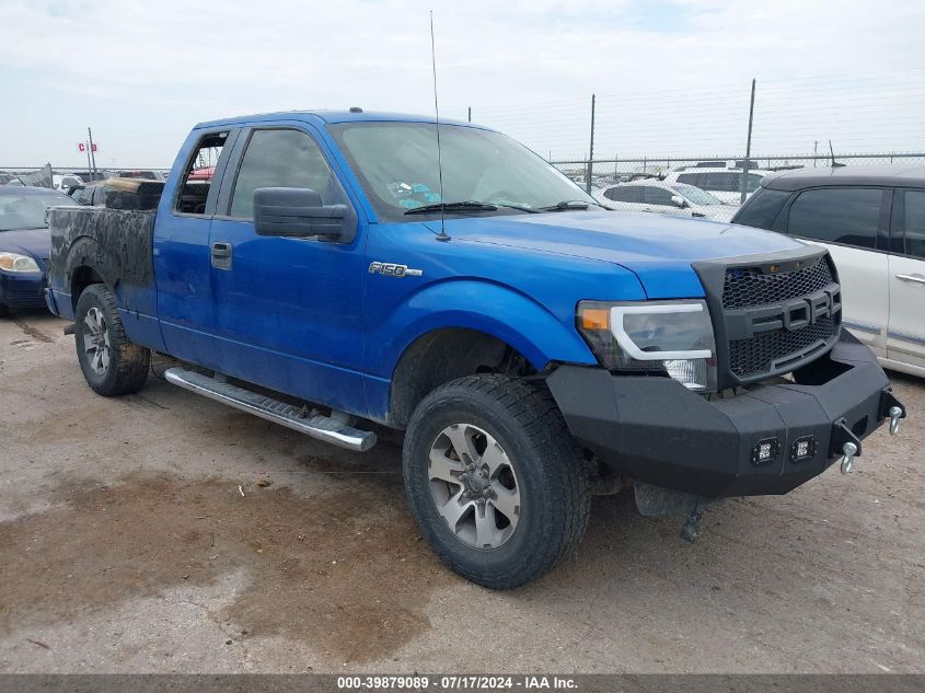 2012 FORD F150 SUPER CAB