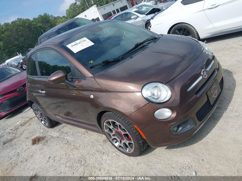 2013 FIAT 500 SPORT