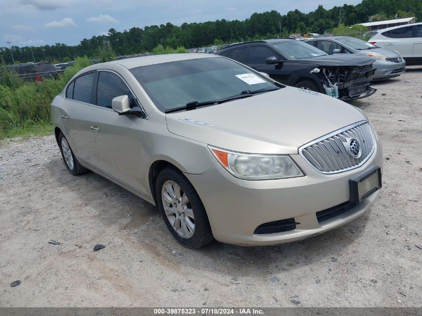 2012 BUICK LACROSSE CONVENIENCE GROUP