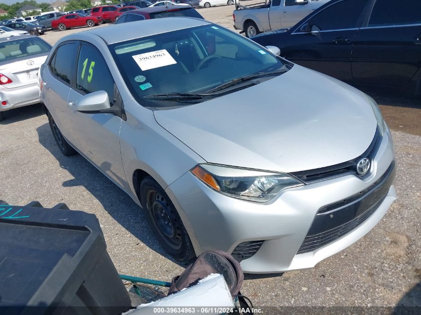 2015 TOYOTA COROLLA LE