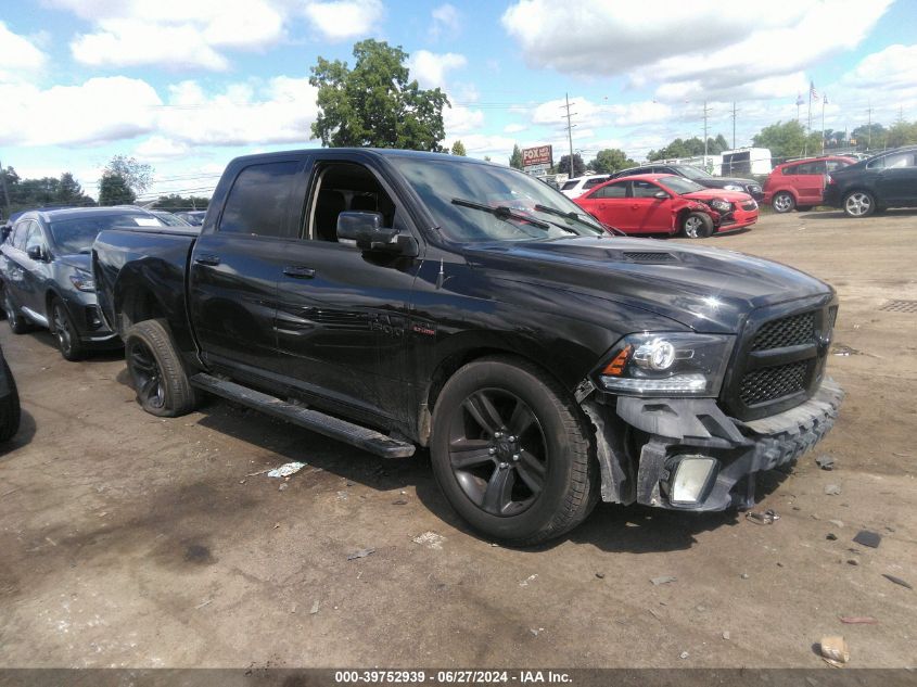 2017 RAM 1500 NIGHT  4X4 5'7 BOX