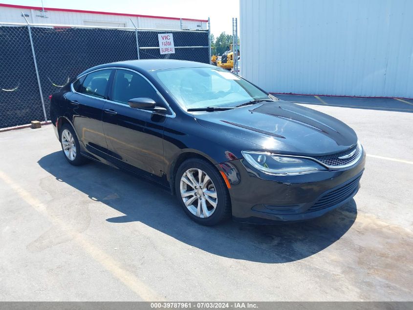 2016 CHRYSLER 200 TOURING