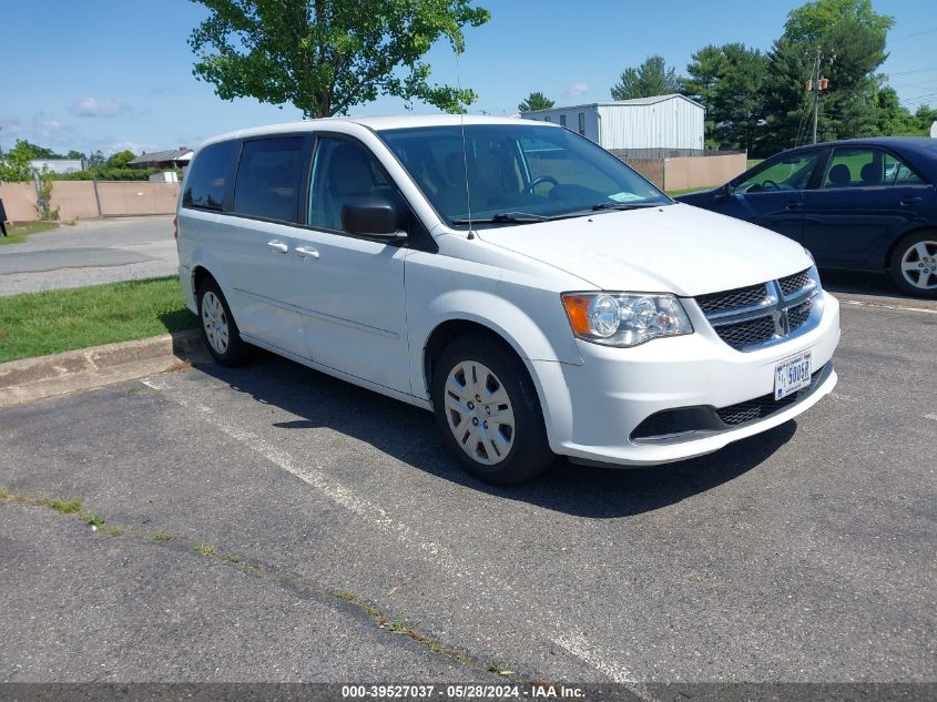 2016 DODGE GRAND CARAVAN SE