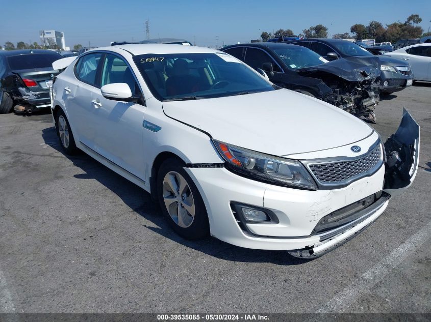 2016 KIA OPTIMA HYBRID