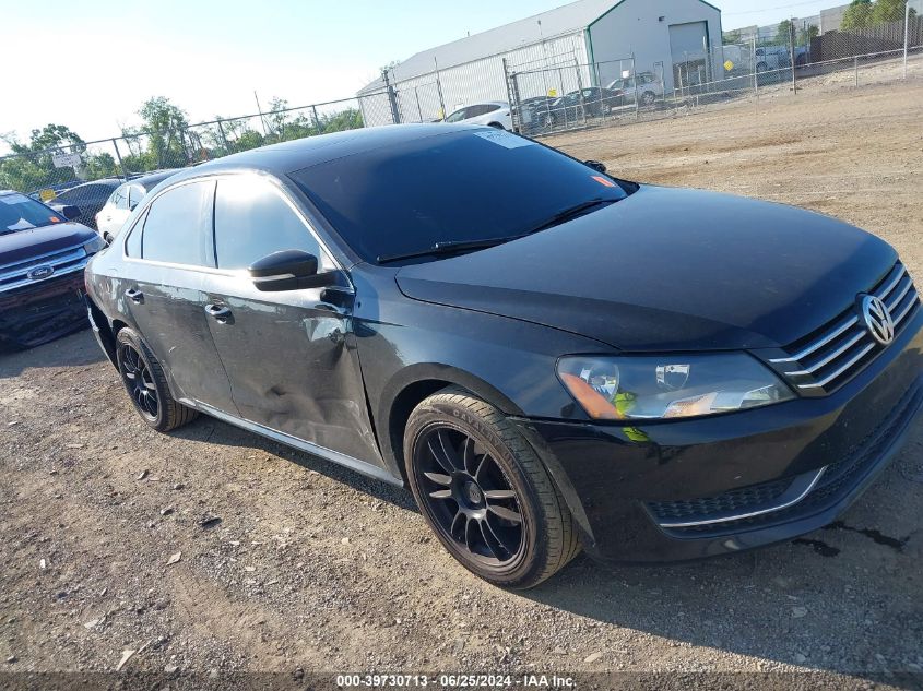 2014 VOLKSWAGEN PASSAT