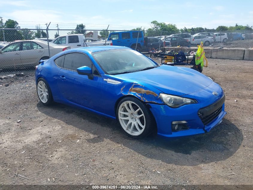 2013 SUBARU BRZ LIMITED