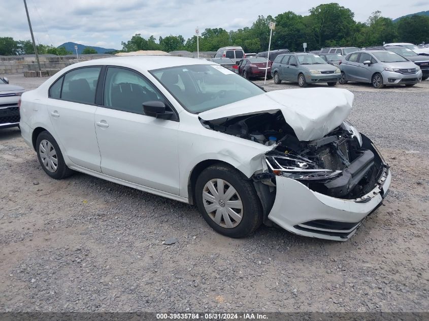 2016 VOLKSWAGEN JETTA 1.4T S