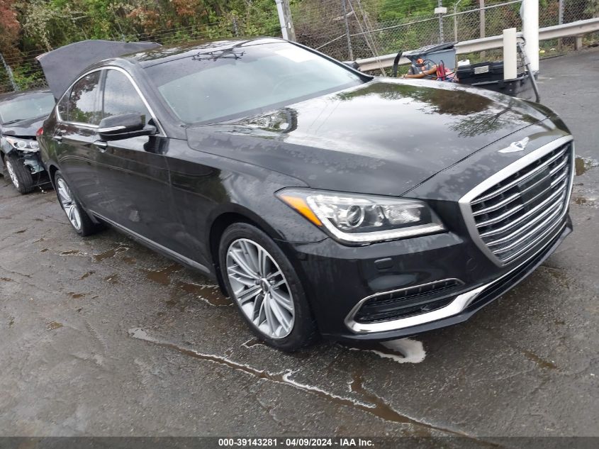 2018 GENESIS G80 3.8