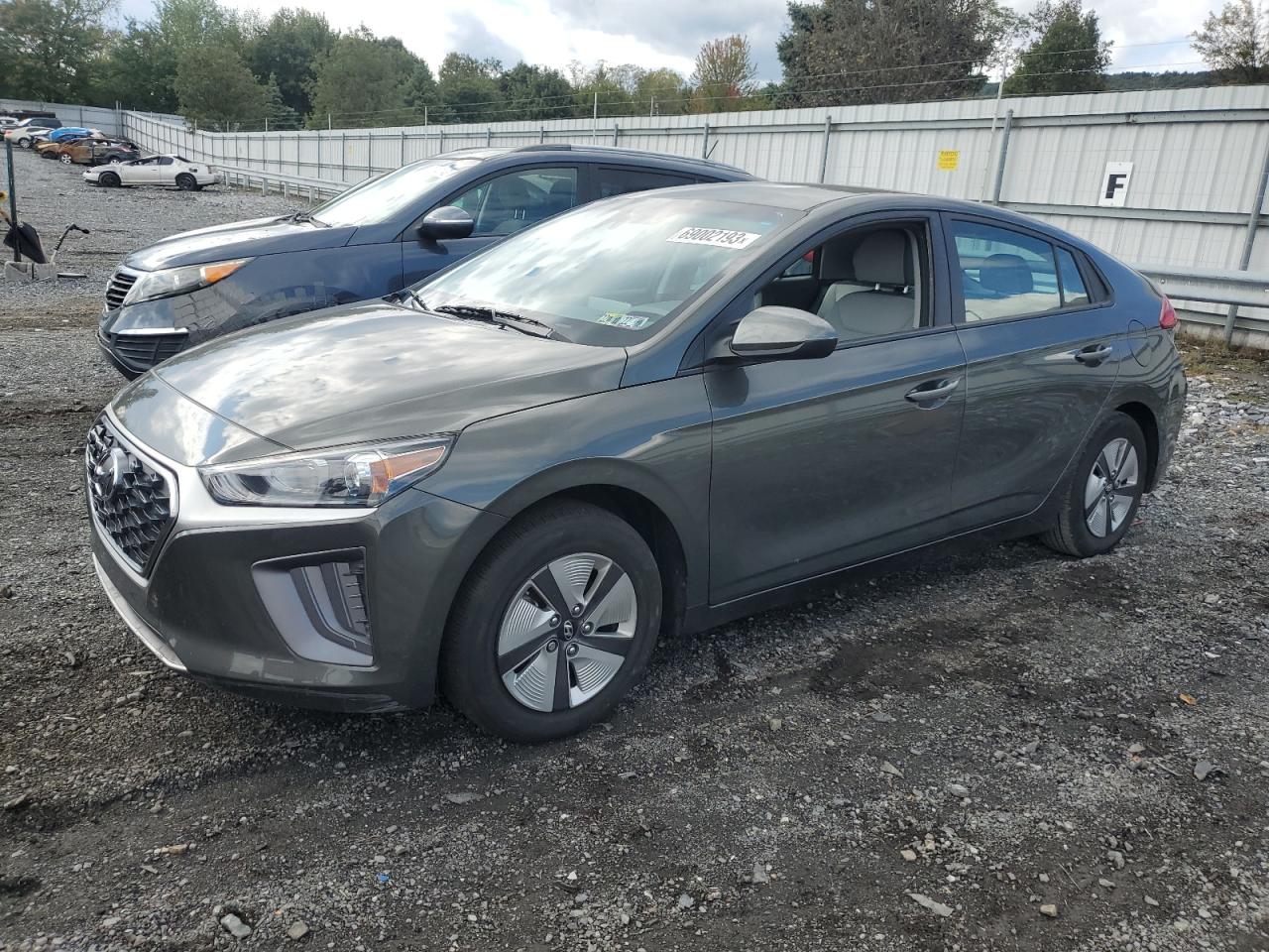 2022 HYUNDAI IONIQ BLUE