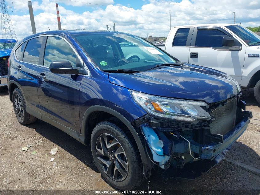 2016 HONDA CR-V SE