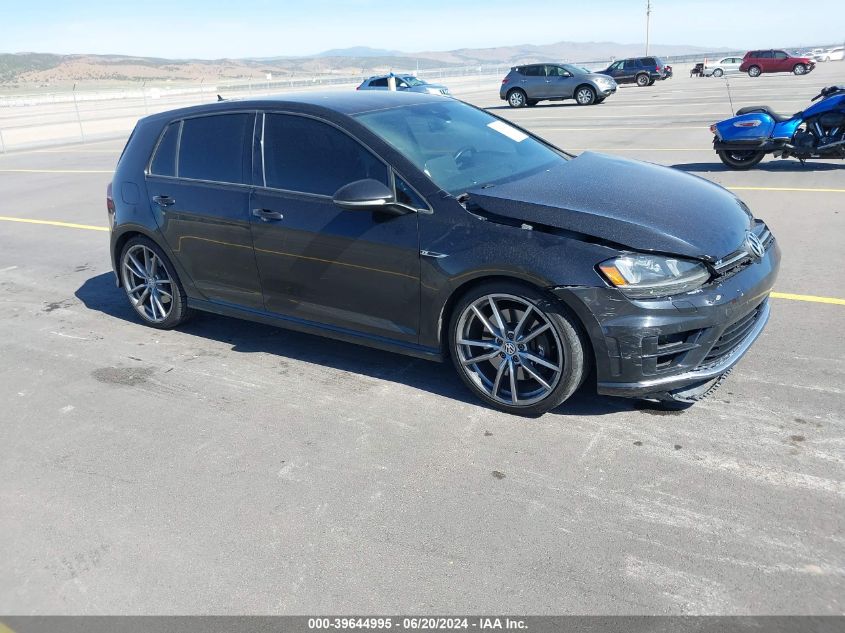 2017 VOLKSWAGEN GOLF R 4-DOOR W/DCC   NAVIGATION