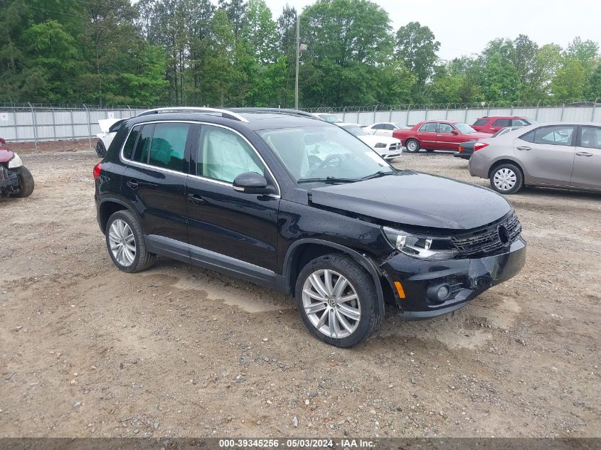 2013 VOLKSWAGEN TIGUAN SE