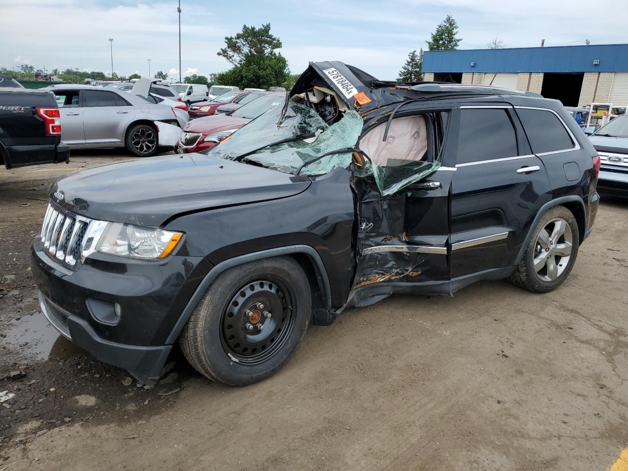 2012 JEEP GRAND CHEROKEE OVERLAND