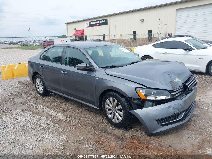 2014 VOLKSWAGEN PASSAT 2.5L WOLFSBURG EDITION