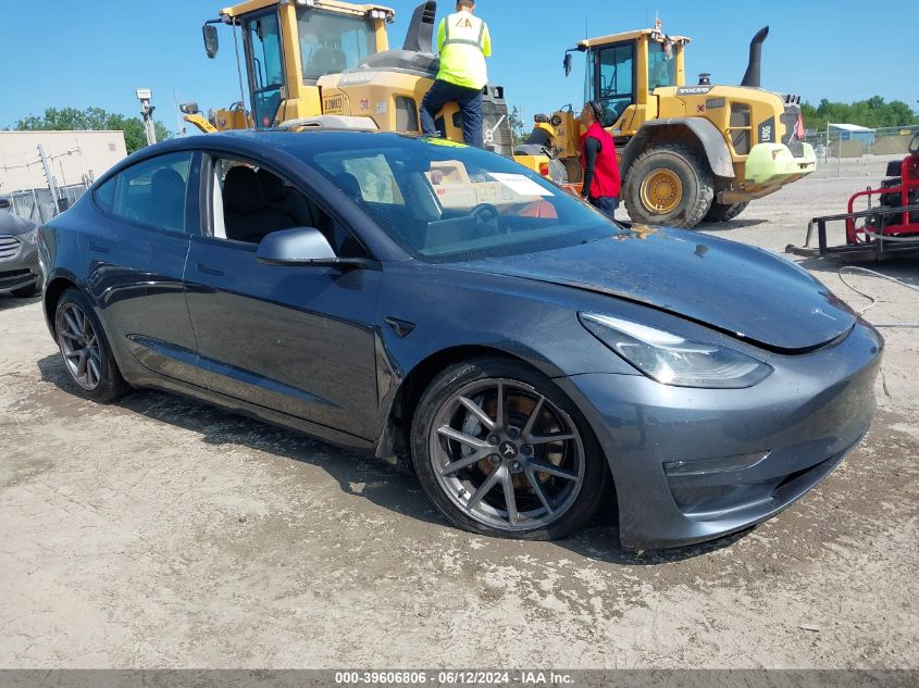 2021 TESLA MODEL 3 LONG RANGE DUAL MOTOR ALL-WHEEL DRIVE