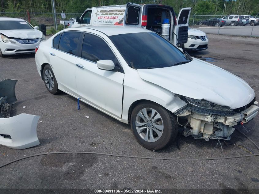 2013 HONDA ACCORD LX