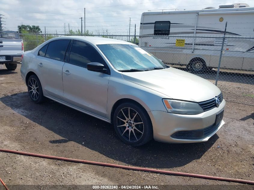 2011 VOLKSWAGEN JETTA 2.0L S