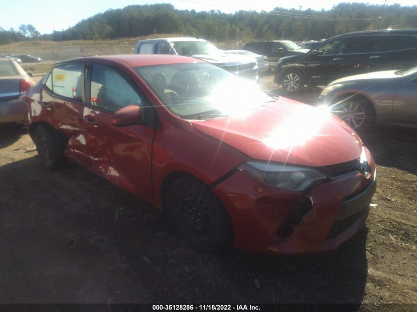 2015 TOYOTA COROLLA LE