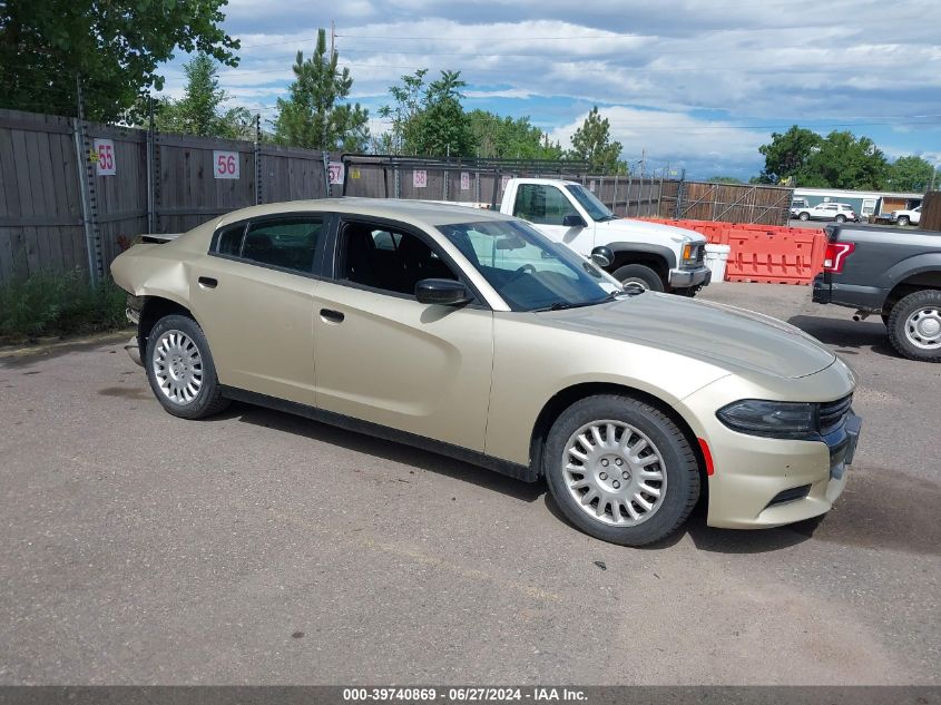 2019 DODGE CHARGER POLICE AWD