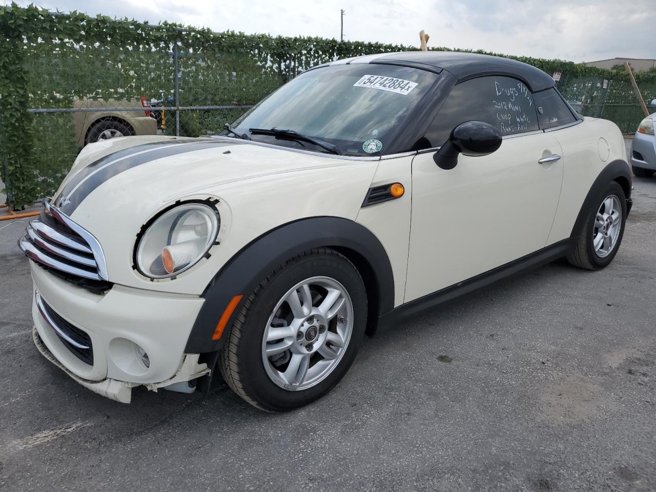 2012 MINI COOPER COUPE