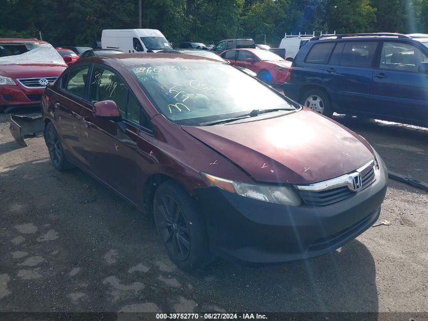 2012 HONDA CIVIC LX