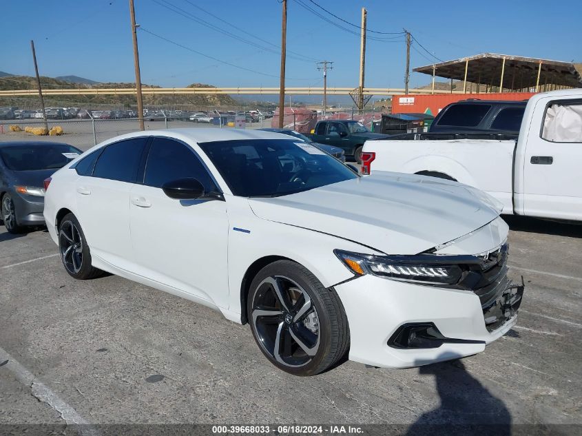 2022 HONDA ACCORD HYBRID SPORT