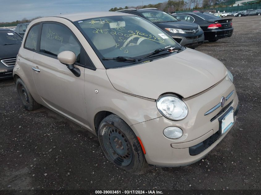 2012 FIAT 500 POP