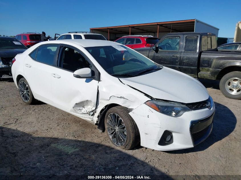 2016 TOYOTA COROLLA S PLUS