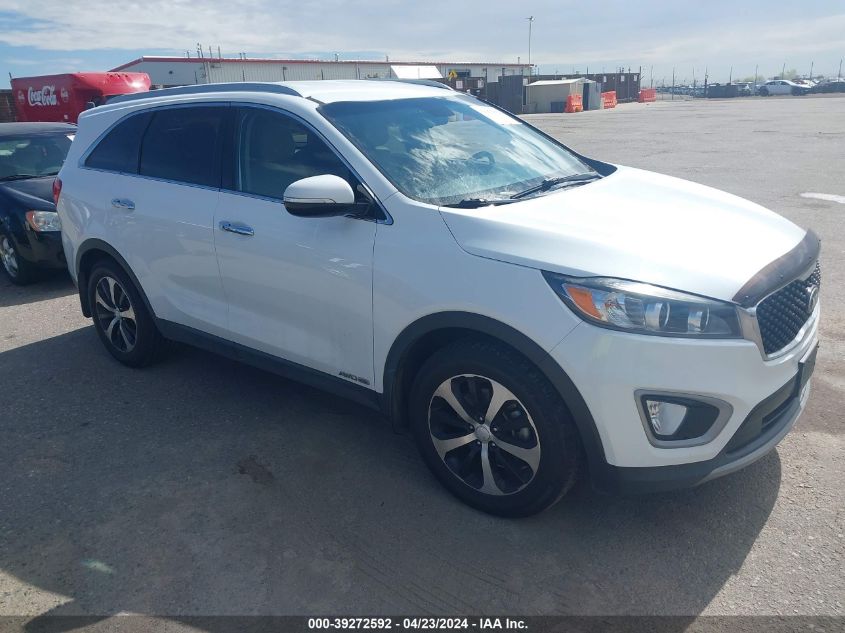 2016 KIA SORENTO 3.3L EX