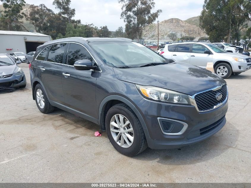 2016 KIA SORENTO 3.3L LX