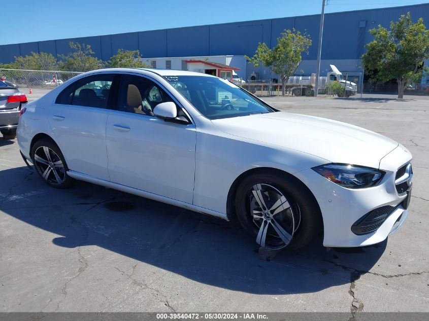 2023 MERCEDES-BENZ C 300 SEDAN