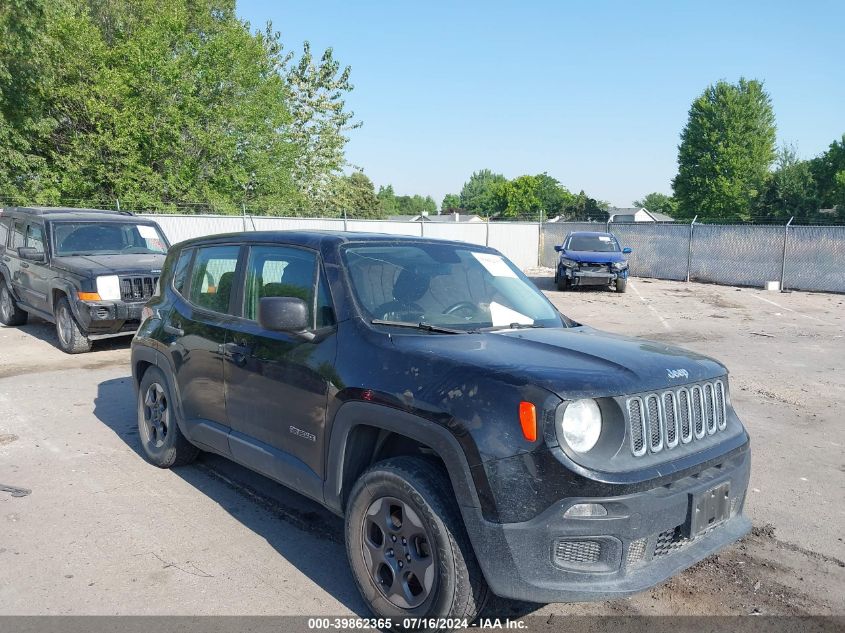 2016 JEEP RENEGADE SPORT