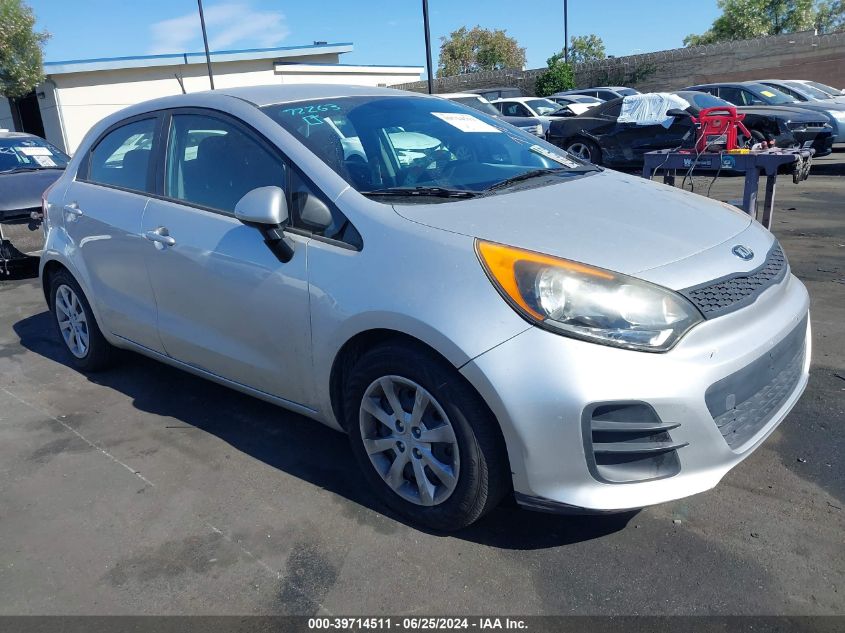 2016 KIA RIO LX