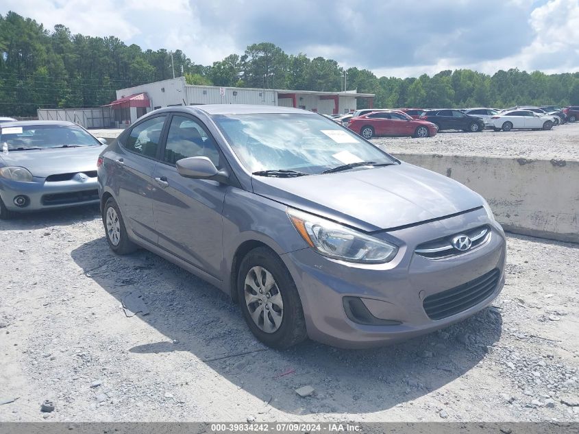 2016 HYUNDAI ACCENT SE