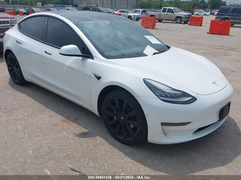 2020 TESLA MODEL 3 PERFORMANCE DUAL MOTOR ALL-WHEEL DRIVE