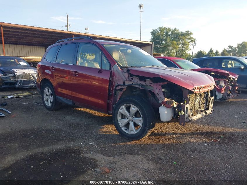 2016 SUBARU FORESTER 2.5I LIMITED