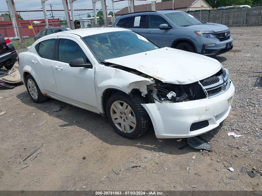 2014 DODGE AVENGER SE