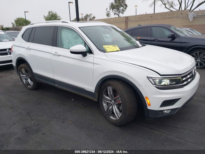 2018 VOLKSWAGEN TIGUAN 2.0T SEL PREMIUM