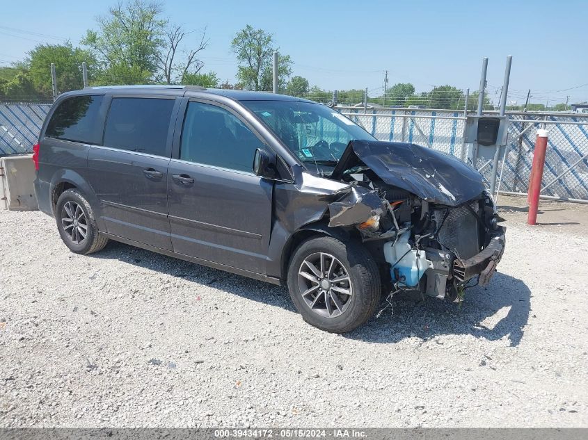 2017 DODGE GRAND CARAVAN SXT