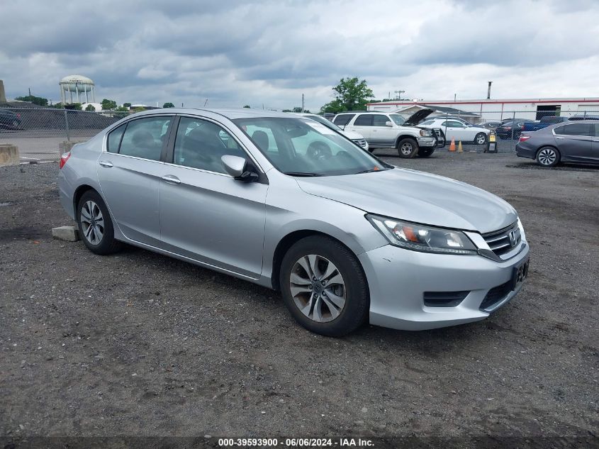 2015 HONDA ACCORD LX