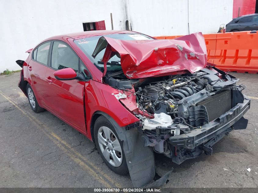 2016 KIA FORTE LX