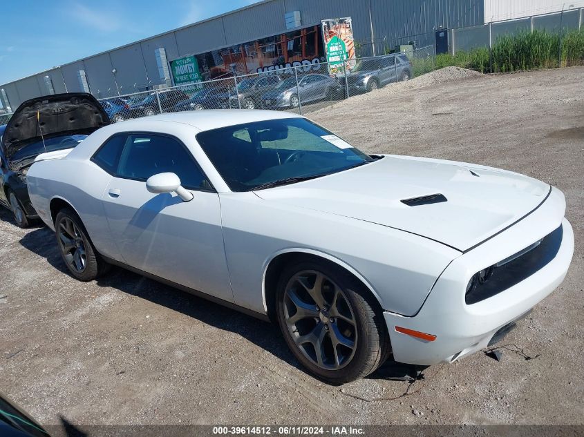 2016 DODGE CHALLENGER SXT