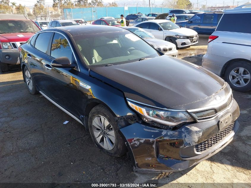 2017 KIA OPTIMA HYBRID