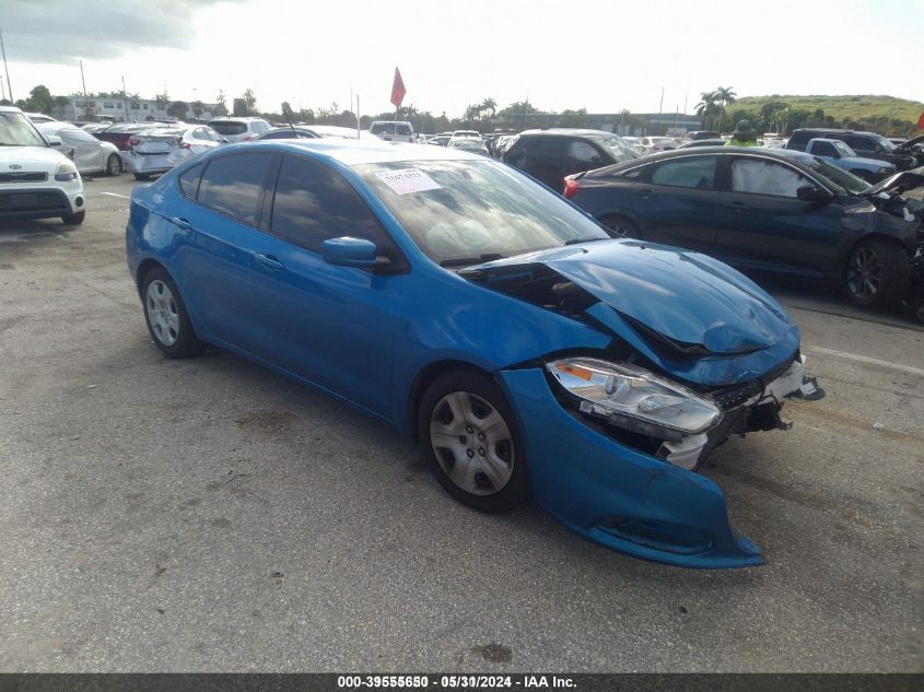 2016 DODGE DART SE