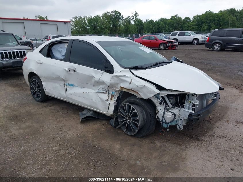 2016 TOYOTA COROLLA S PLUS