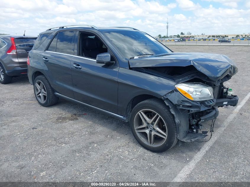 2015 MERCEDES-BENZ ML 350