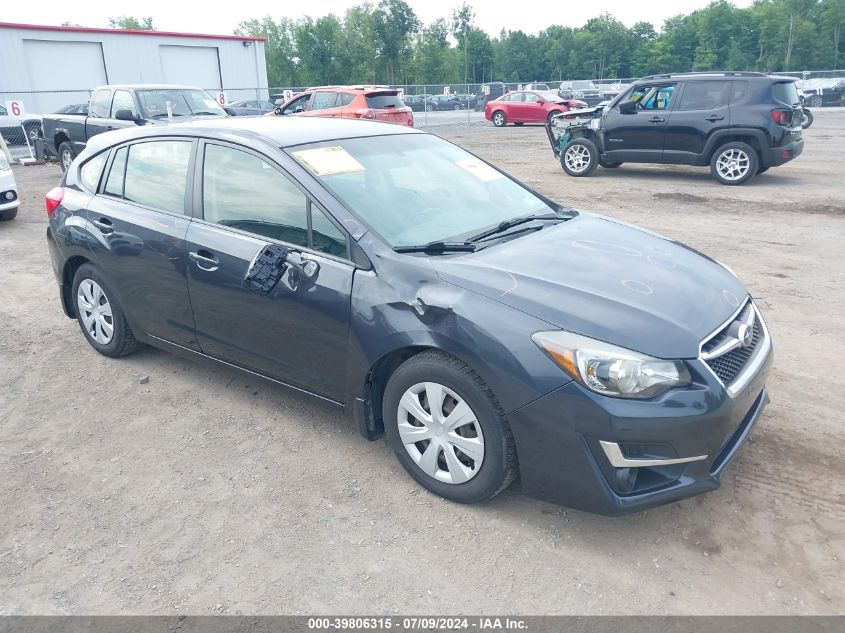 2016 SUBARU IMPREZA 2.0I